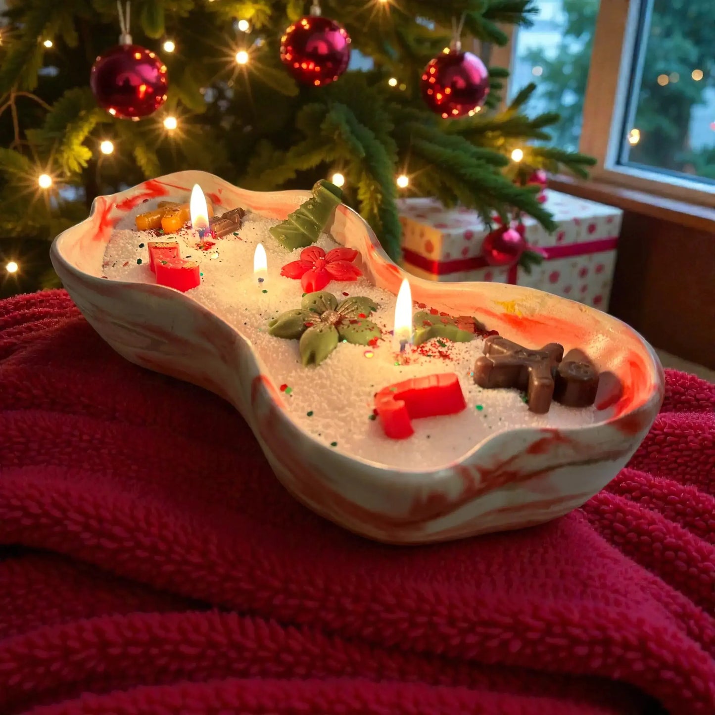 Christmas Glow Candle