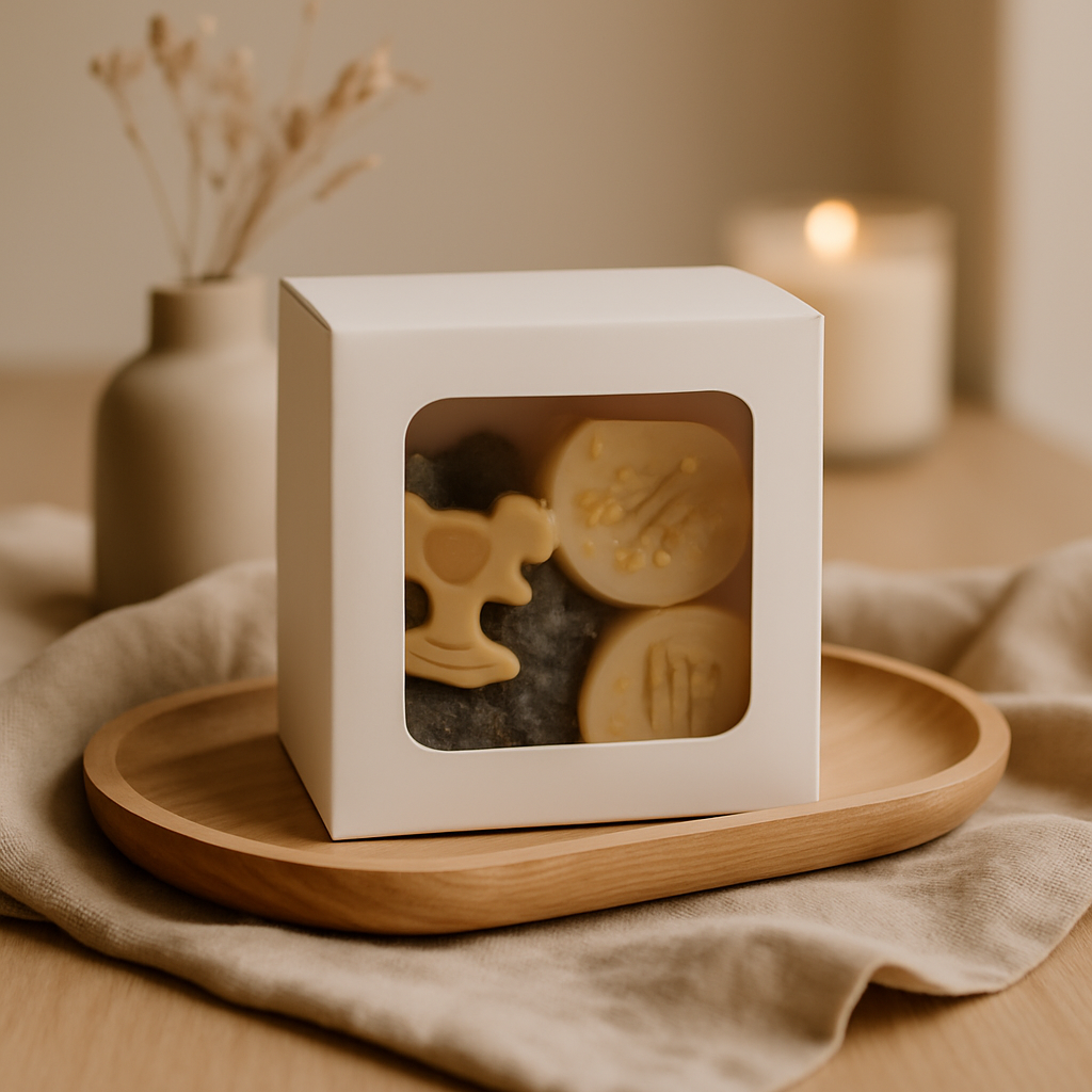 Detailed Harry Potter themed soy wax melts in shapes of owls and potions for wax burners