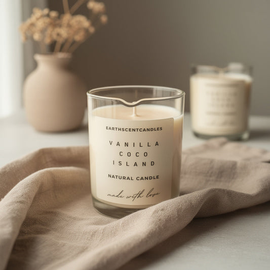 Luxury Massage Candle 120ml - Natural Skin-Safe Oil Candle Egypt - شمع مساج طبيعي