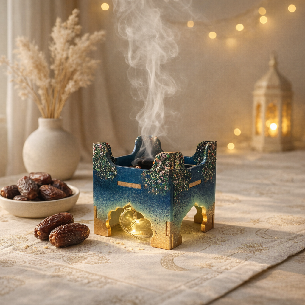 مبخرة الريزين الملكية (Resin Mabkhara) مبخرة رمضان ريزن