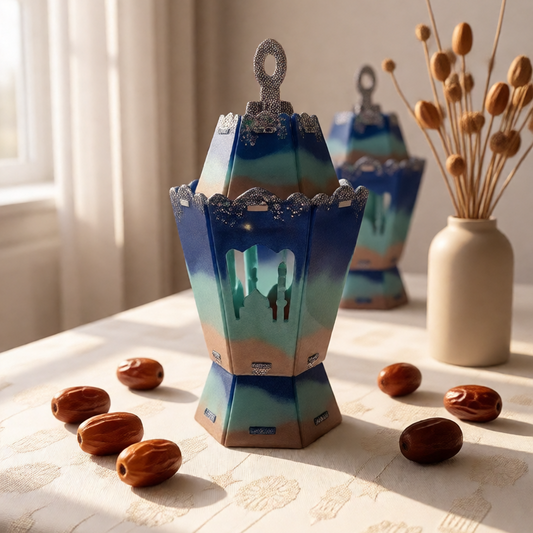 فانوس رمضان ريزن ( 25cm Resin lantern ) 